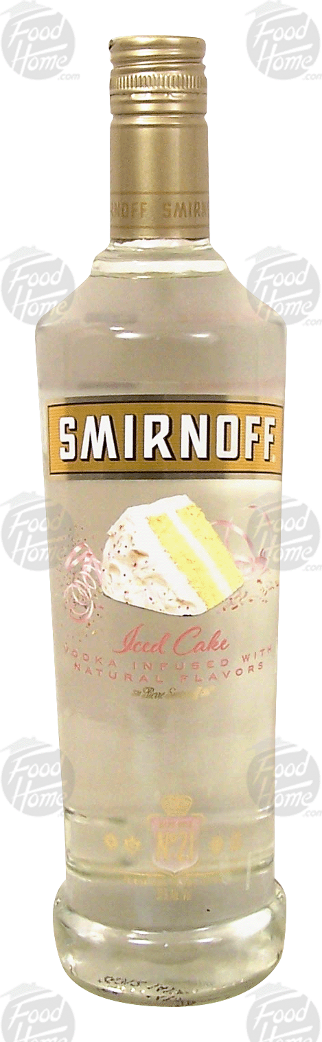 Smirnoff No. 21 iced cake flavor vodka, 35% alc. by vol. Full-Size Picture